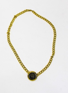 Versace Women Medusa Gold Plated Necklace