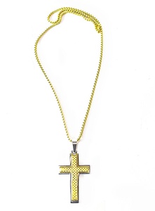 Men's Necklace Big Cross