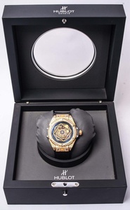Hublot Crystal Gold Plated