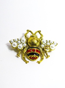 Gucci Bumblebee Crystal Pin for Clothes